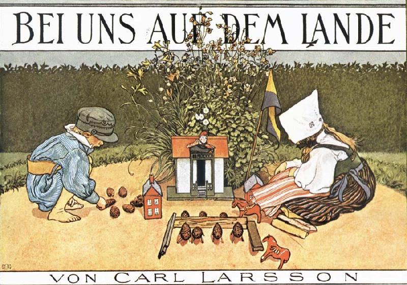 Carl Larsson Bei uns auf dem Lande